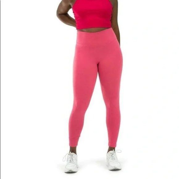 Balance Athletica Pants - Balance Athletica Pink Guava Select High Waisted Leggings